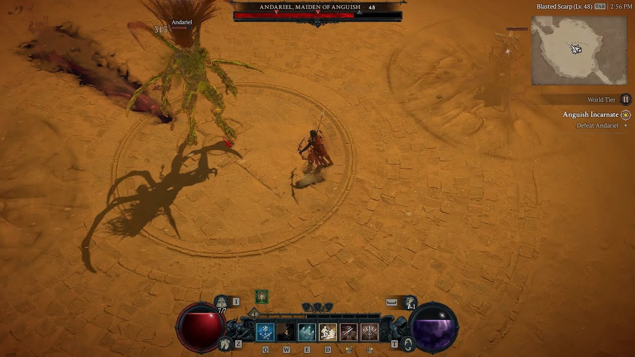 Diablo 4: Andariel Boss Fight