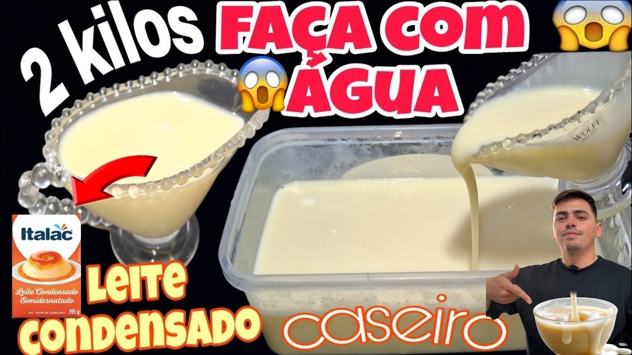 🚨NÃO COMPRO  MAIS LEITE CONDENSADO ❌️ DEPOiS QUE APRENDI ESSA RECEITA 😲