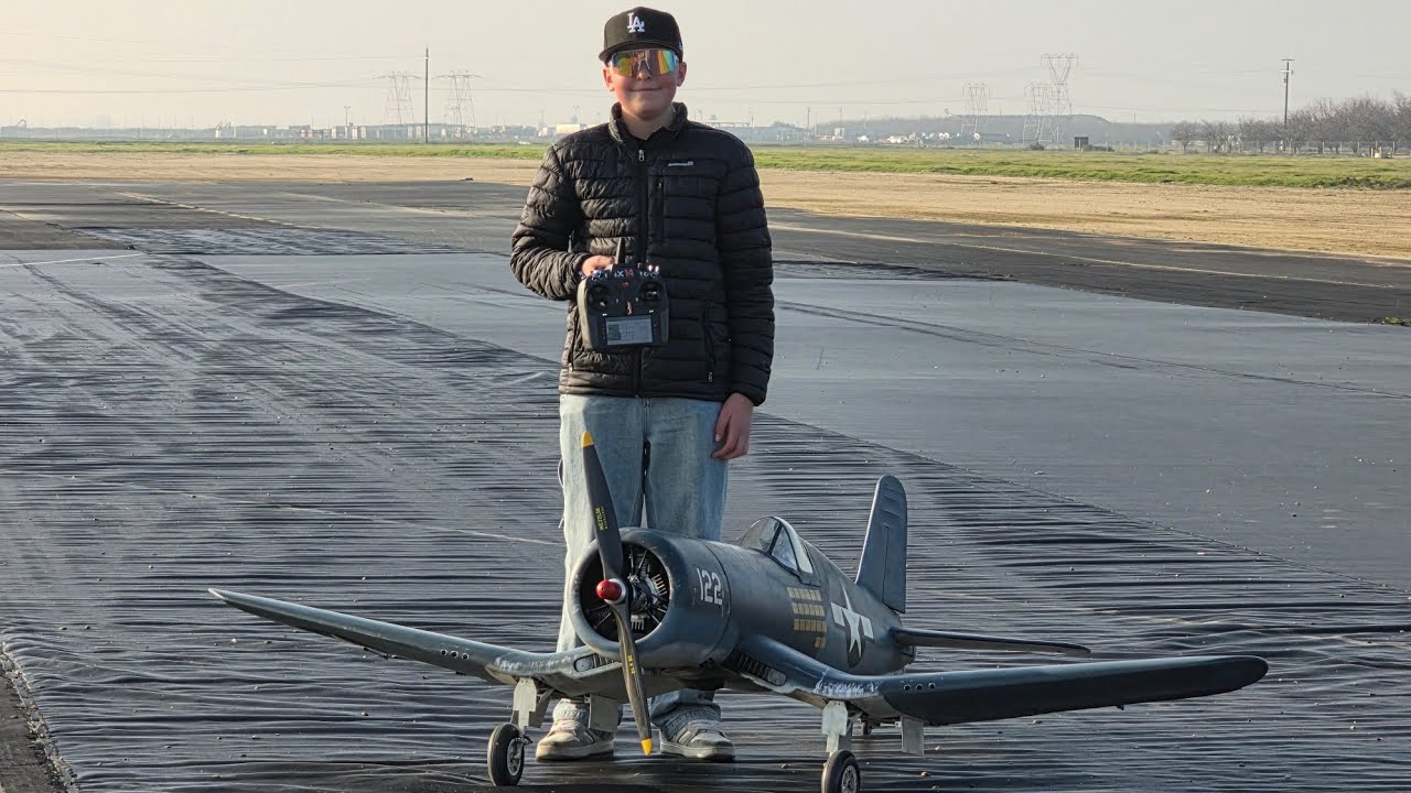 A BOY AND HIS CORSAIR-ZIROLI F4U CORSAIR FLIGHT