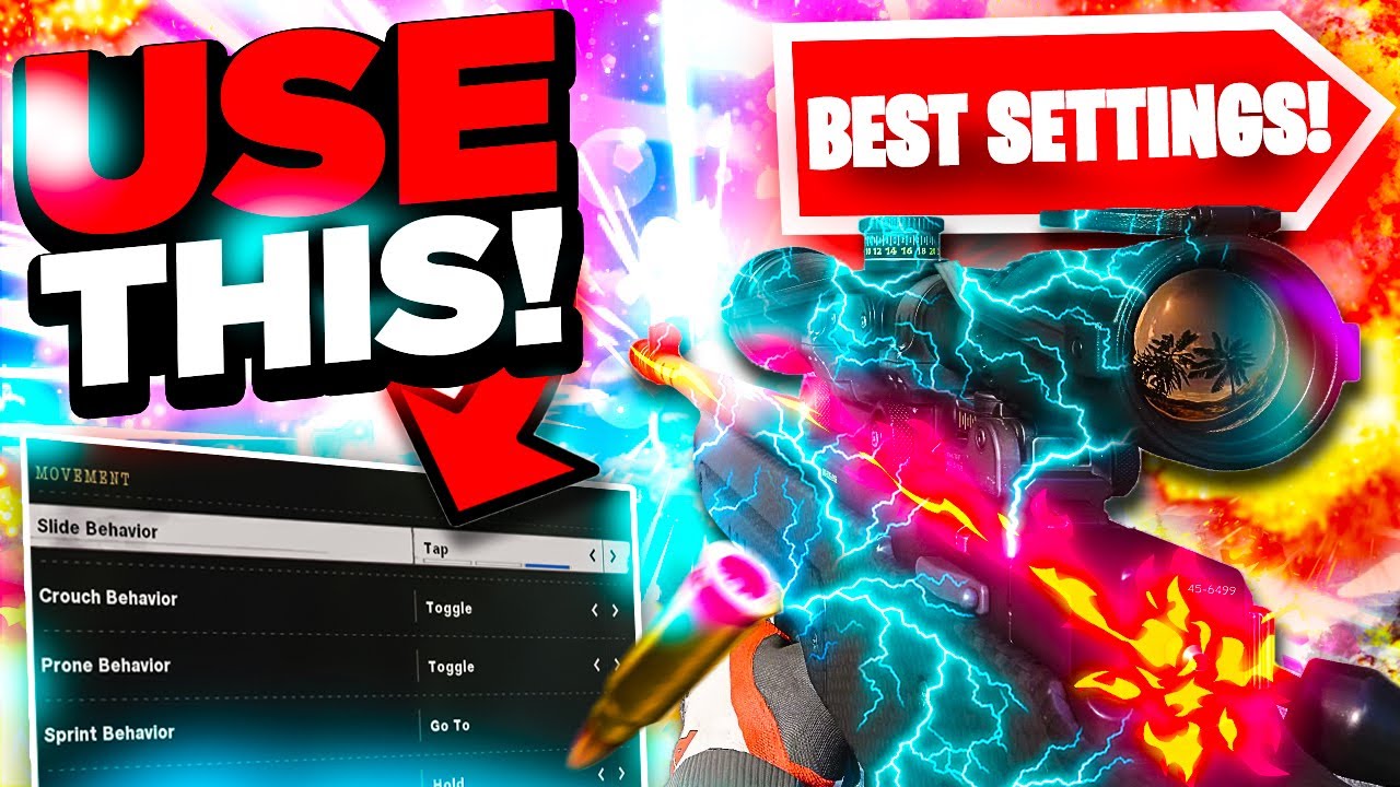 *Best SNIPER SETTINGS* for *AGGRESSIVE* Sniping on Black Ops Cold War