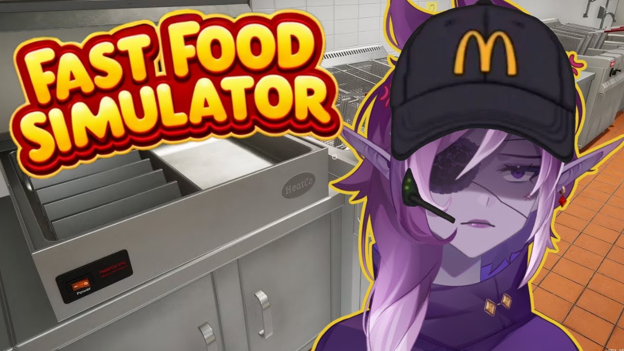 This Chef Couldn't Handle Working Fast Food! {Fast Food Simulator VOD}
