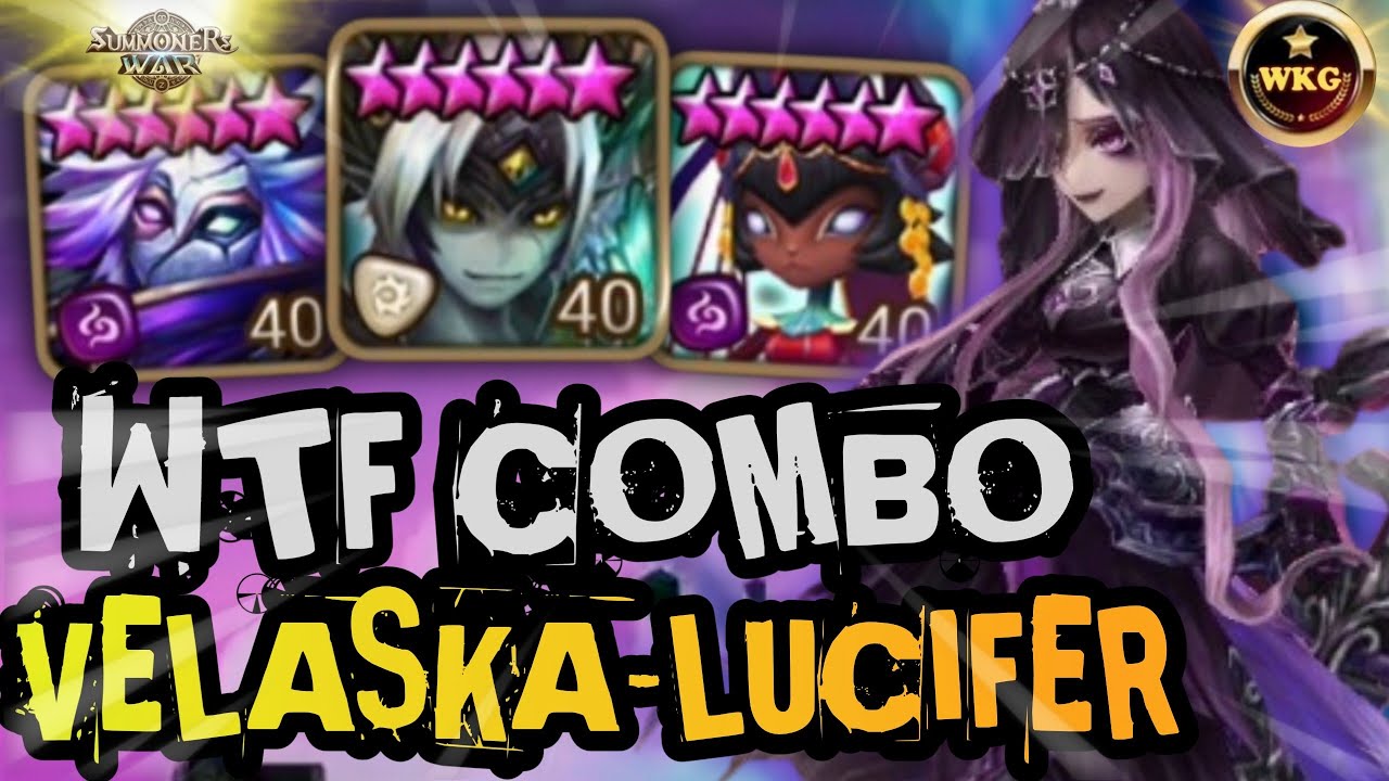 3 SEC LUCIFER! VELASKA GOOES TO NERF IN RTA SUMMONERS WAR