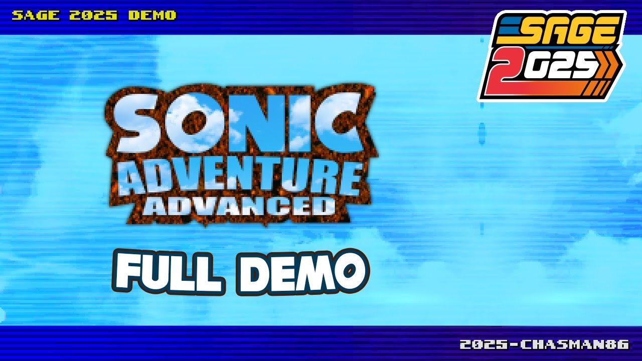 Sonic Adventure Advanced - SAGE 2025 Demo Playthrough