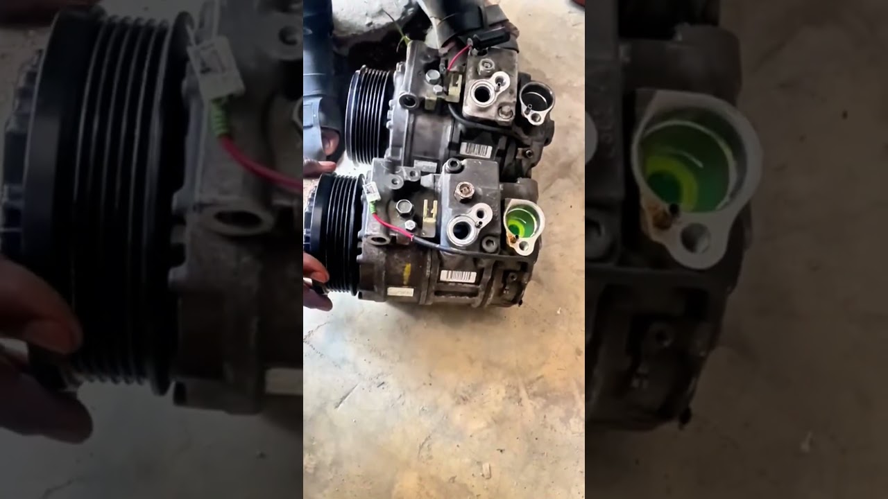 AC Compressor Oil Filling! #accompressor #compressoroil #accompressoroil #rxmechanic #fypシ゚