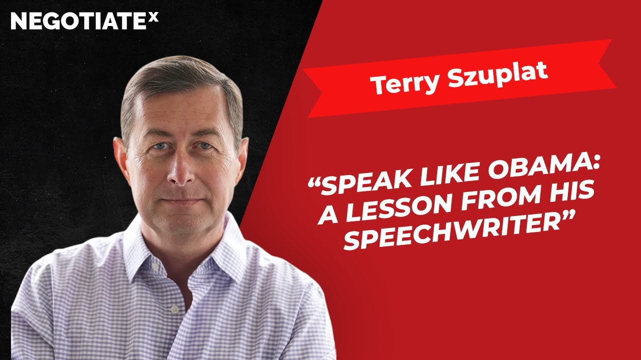 Speak Like Obama: A Lesson From His Speechwriter | NEGOTIATEx