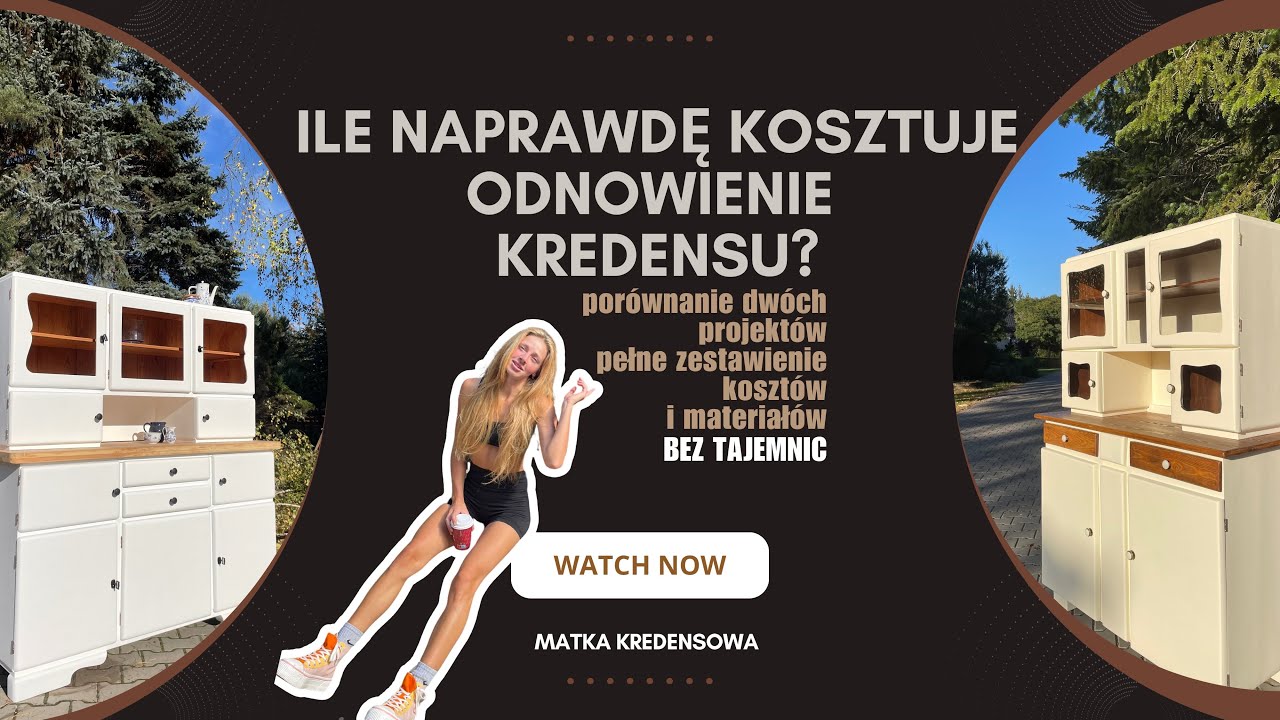 Ile naprawdę kosztuje odnowienie kredensu|Koszty materiał&oacute;w bez tajemnic|Por&oacute;wnanie dw&oacute;ch projekt&oacute;w