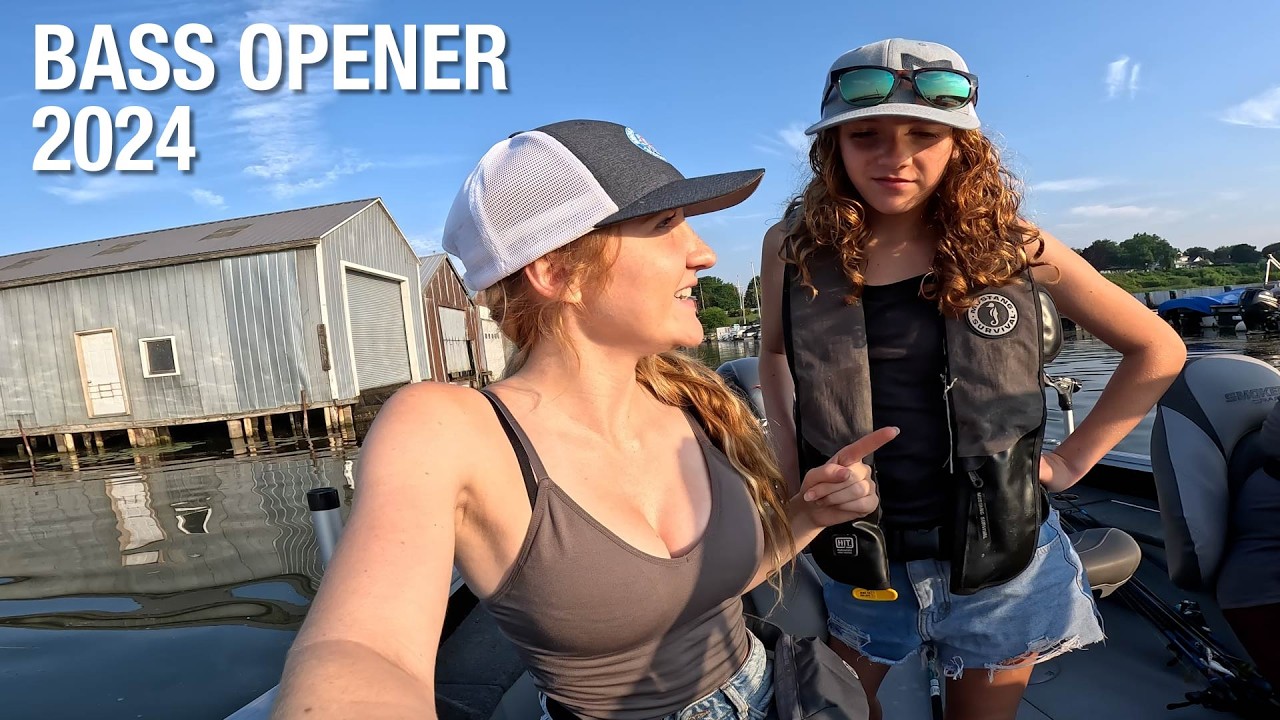 Sight Fishing Smallmouth Bass at Bluff Bar on Lake Erie 2024 #girlswhofish