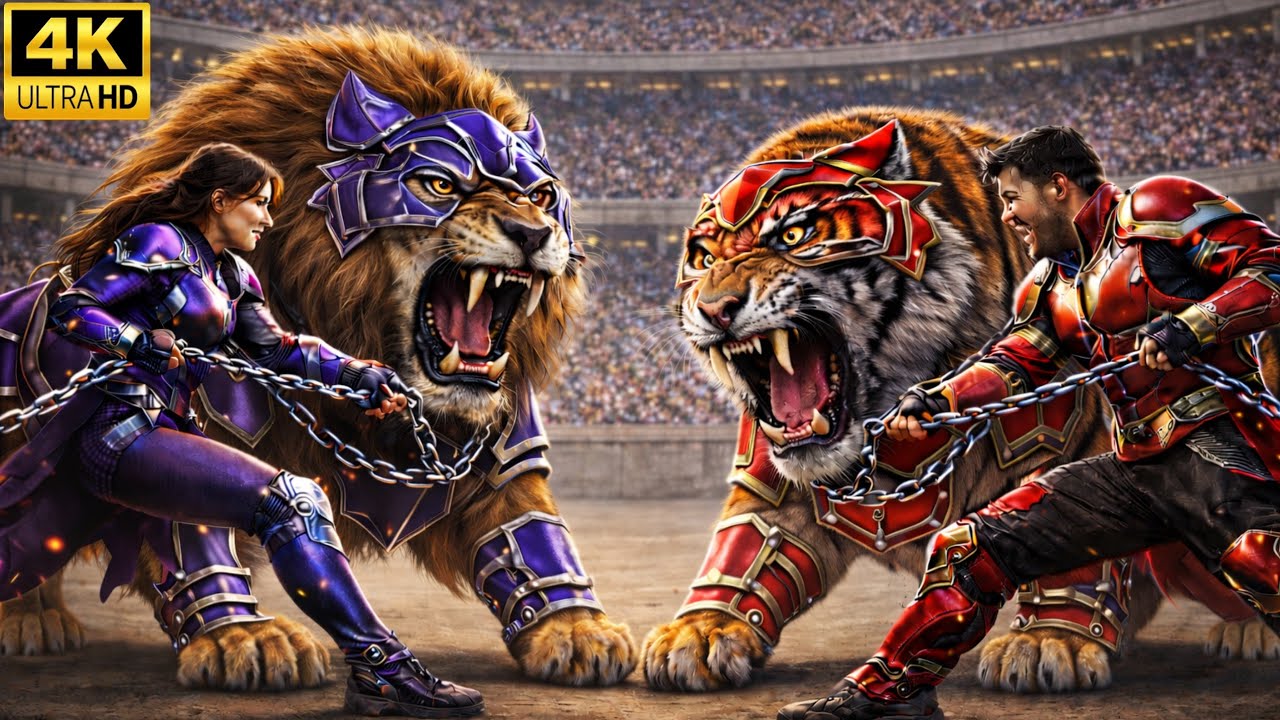 Arena of Titans 2026 – “This game happens one day per month.” | LION vs. TIGER