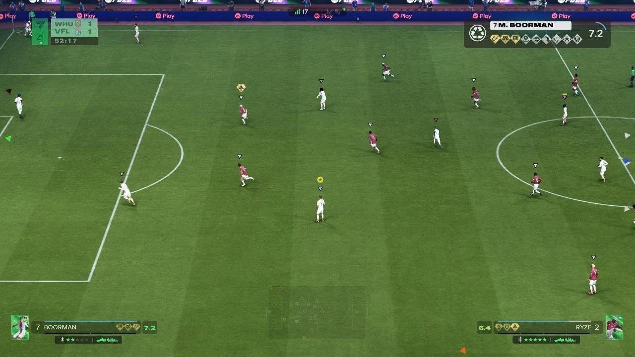 VFL Lyon vs VFL west ham