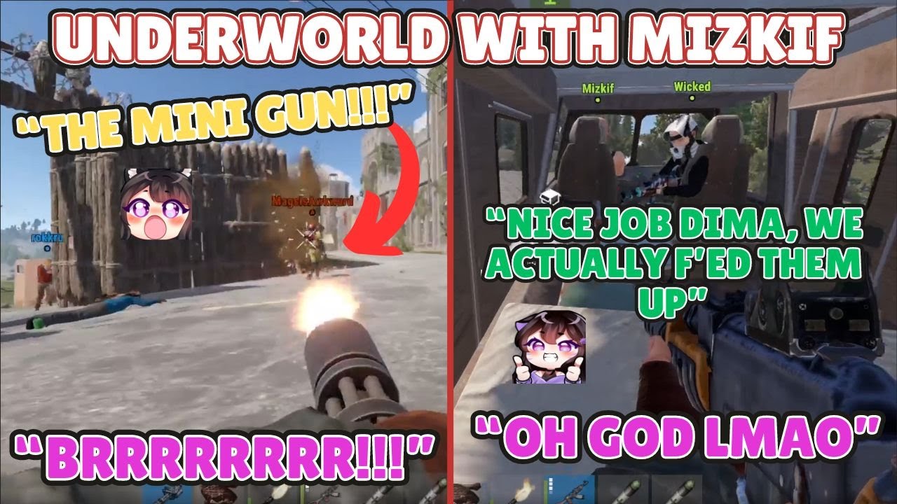 INVADING The Underworld With MIZKIF! Fuslie A TRAITOR! | 🟪RUST: KINGDOM🟪 HIGHLIGHTS | OTKINGDOM