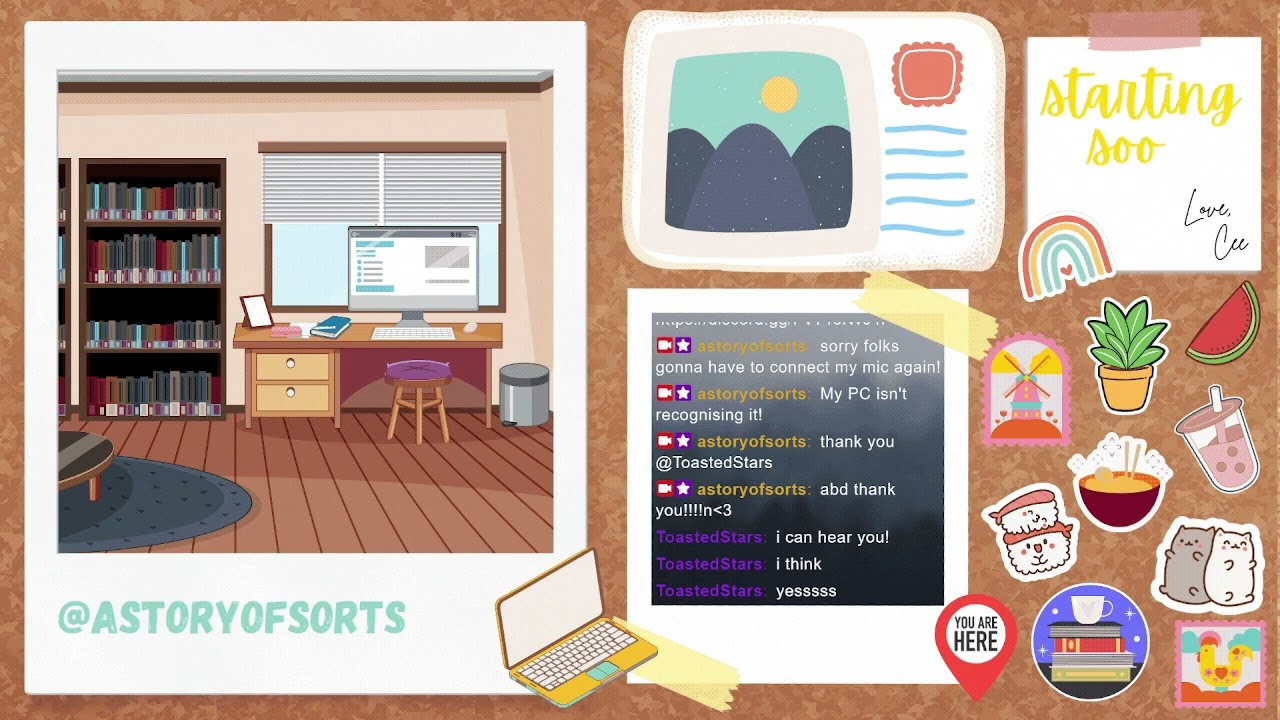 Birthday CoWorking stream!