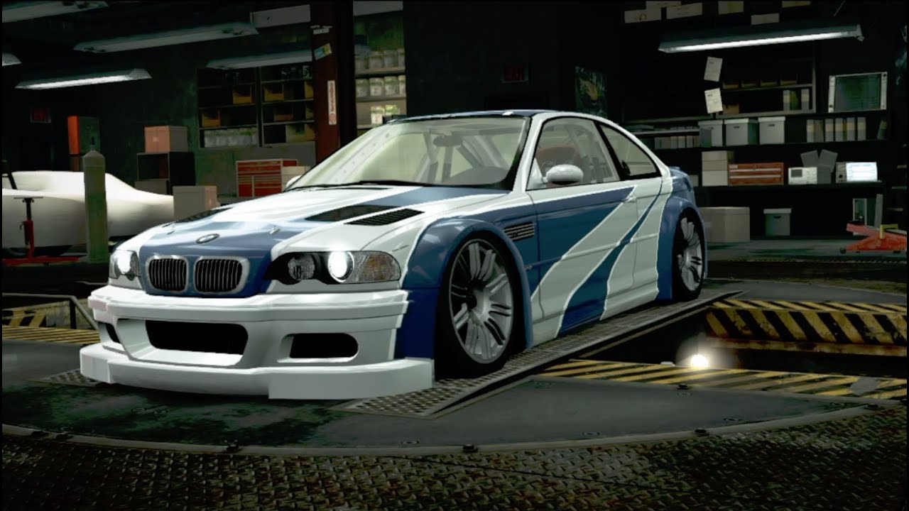 BMW M3 GTR Racecar in NFS World!