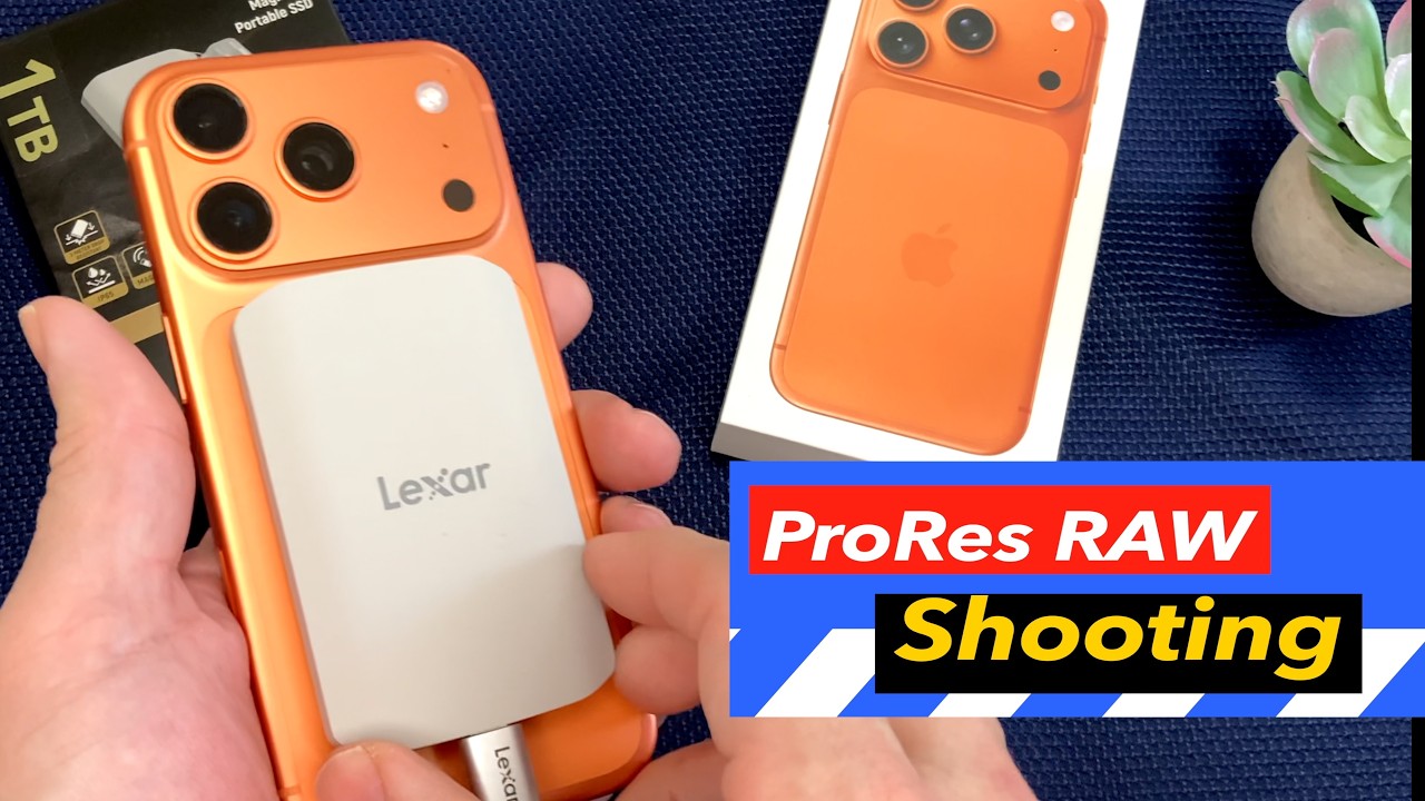Shooting RAW! 😳 ProRes Raw 60p on iPhone 17 pro...What's Good?
