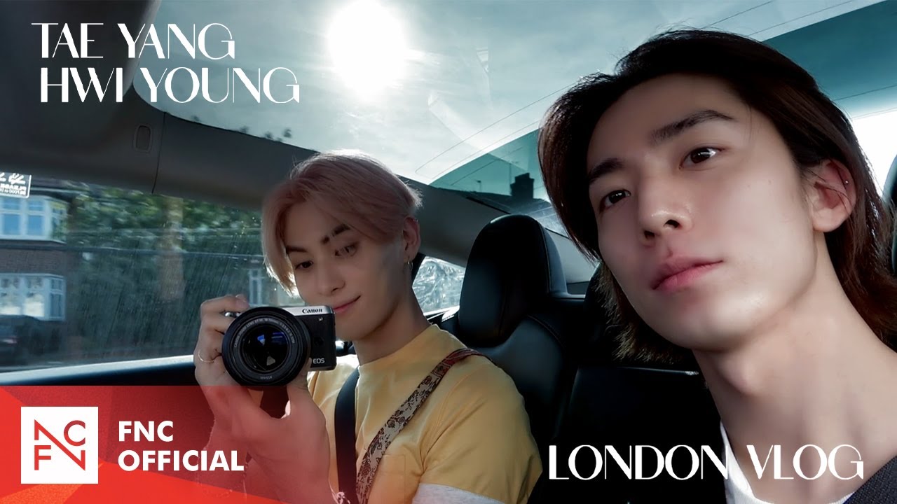 SF9 YOOTAEYANG & HWIYOUNG - LONDON VLOG