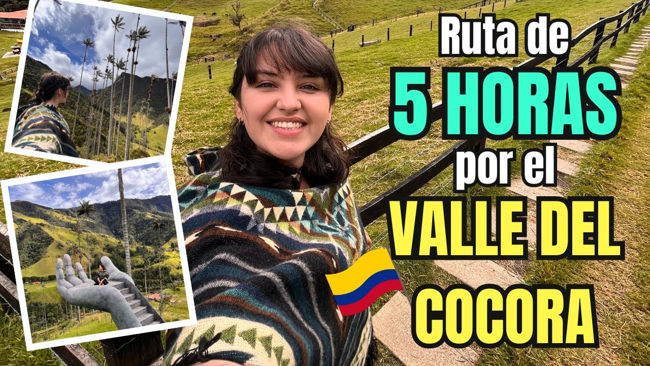 Me atreví hacer la ruta de 5 HORAS en el VALLE DEL COCORA🌴 en COLOMBIA🇨🇴