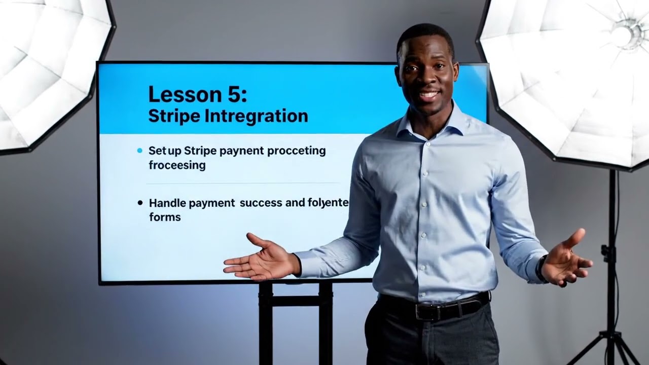 Lesson 5  Stripe Integration