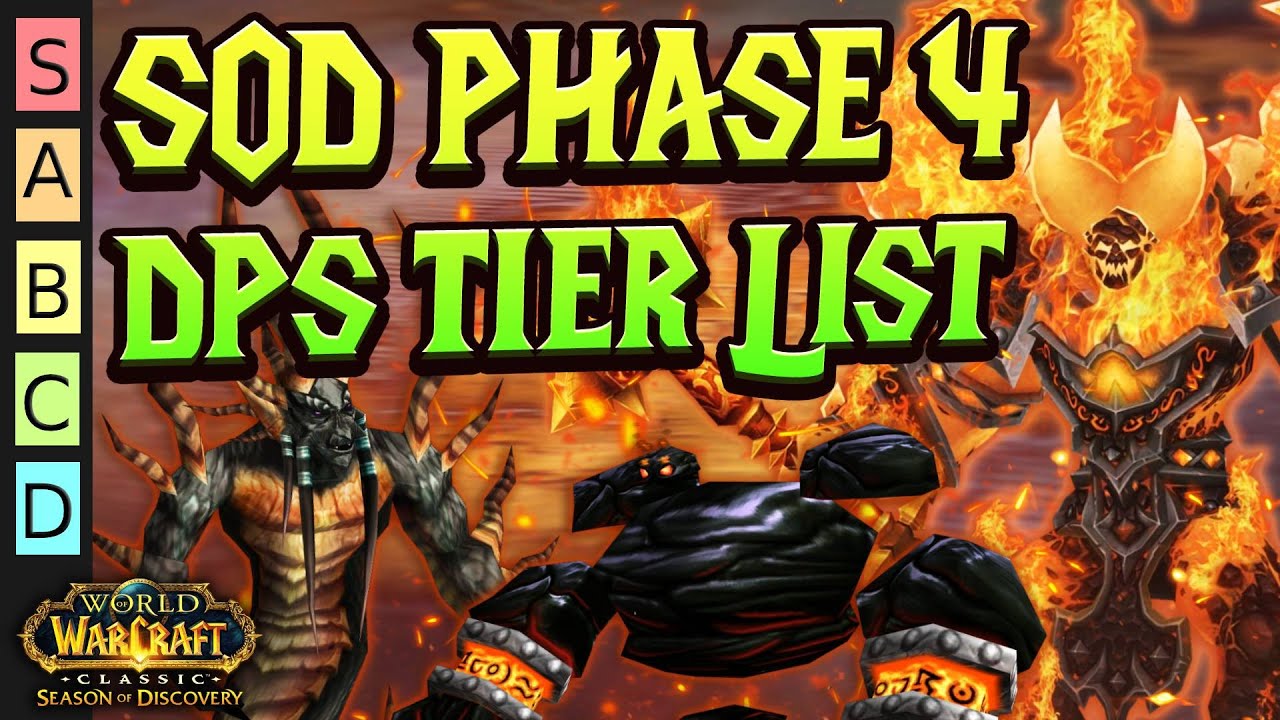 Best DPS Classes in SoD Phase 4 - Season of Discovery