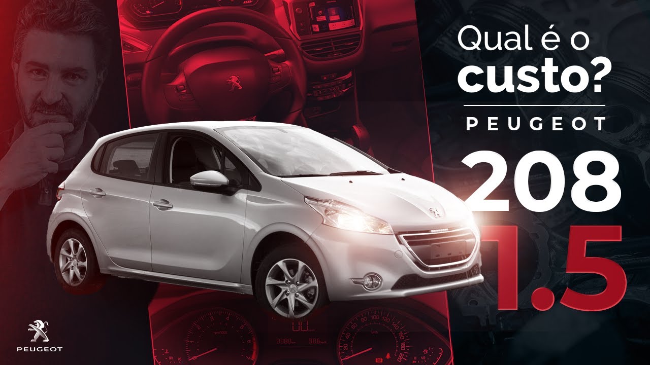 PEUGEOT 208 1.5? QUAL É O CUSTO DE MANUTENÇÃO?