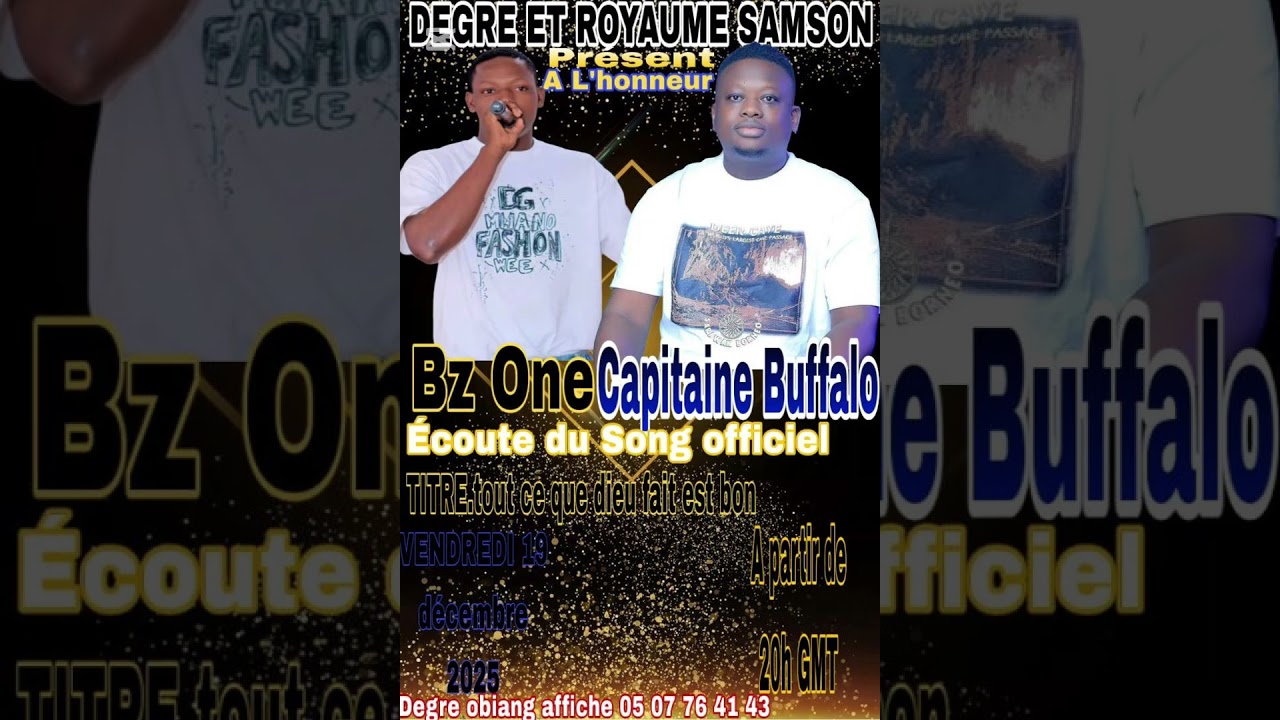 B.Z ONE FT CAPITAINE BUFFALO TOUT CE QUE DIEU FAIT EST BON 