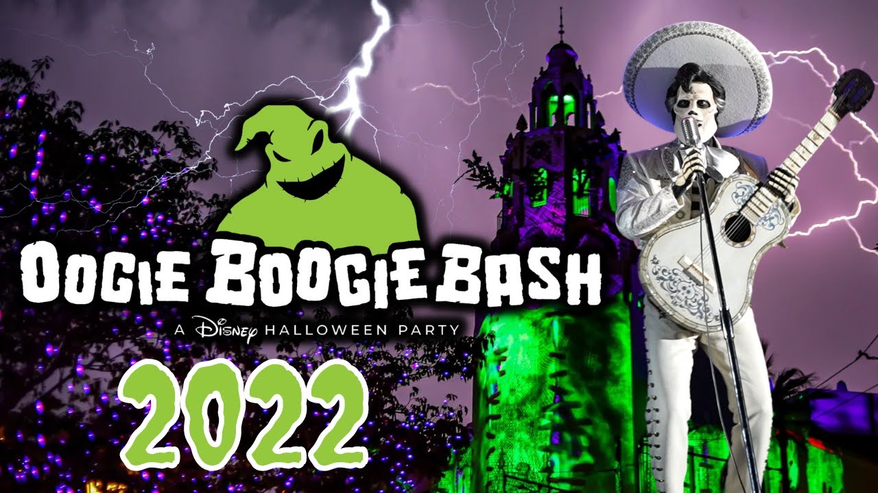 Oogie Boogie Bash 2022 | Opening Night Disneyland California Adventure