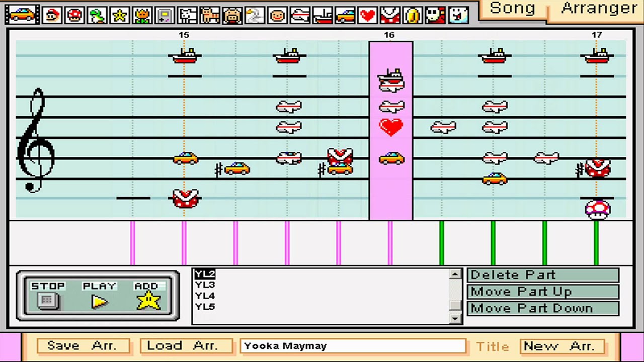 Yooka-Laylee - Jungle World - Mario Paint Composer