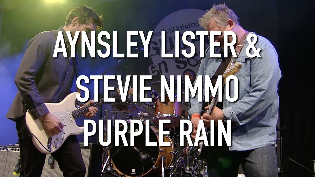 Aynsley Lister & Stevie Nimmo -  Purple Rain (Live) | Guitare en Scène 2019