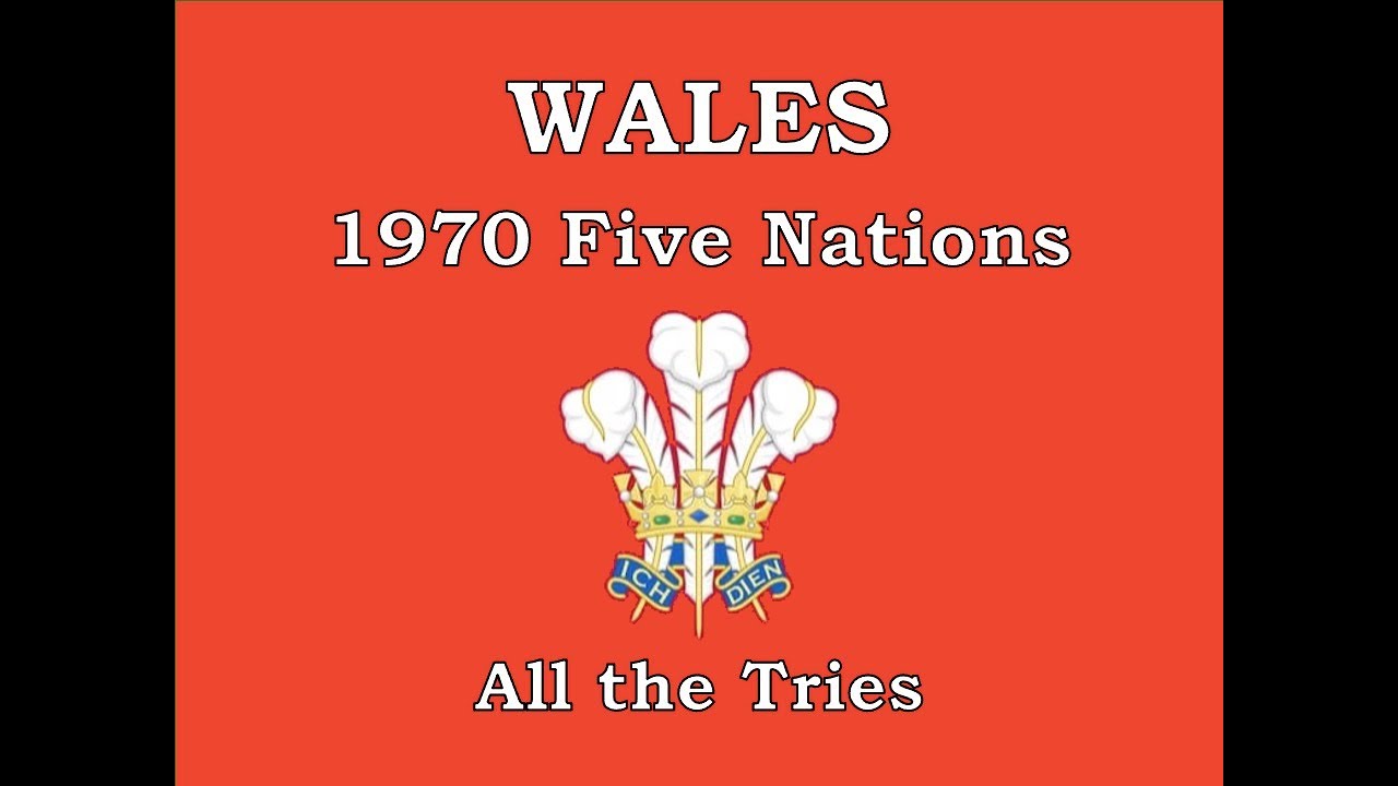 Wales - All the 1970 Five Nations Tries