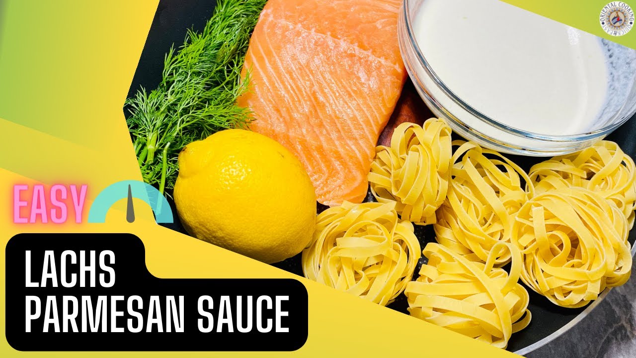 Lachs Rezept: ich habe noch nie so leckeren Lachs mit Parmesan Sauce gegessen❗| Lachs braten + Pasta