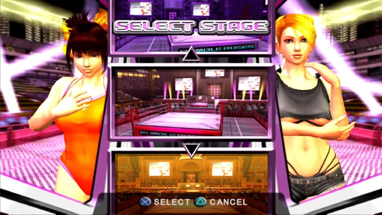 Rumble Roses (PS2) PCSX2 LONGPLAY ALL CHARACTERS UNLOCKED ALL SWIMSUITS UNLOCKED 4K #4