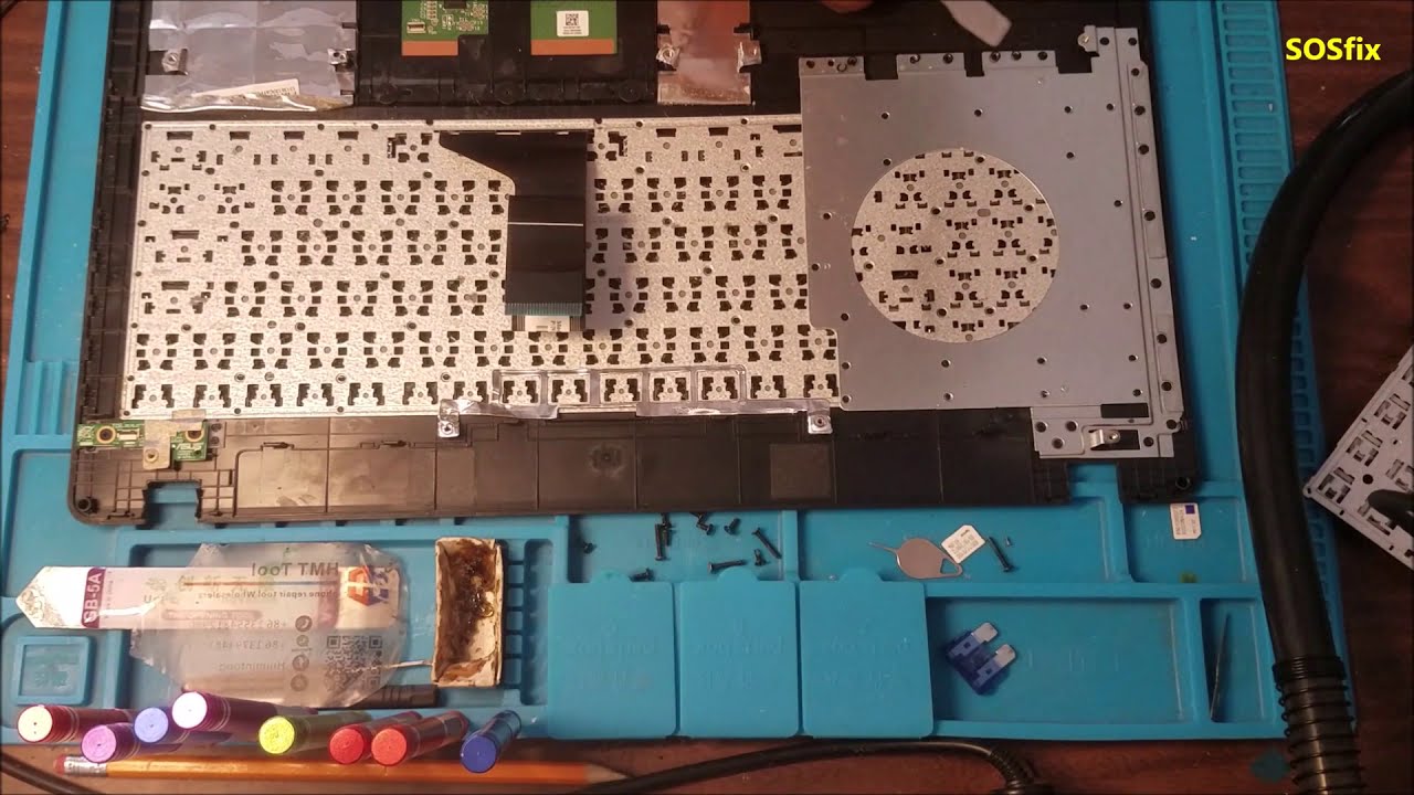 Laptop ASUS R510L keyboard replacement