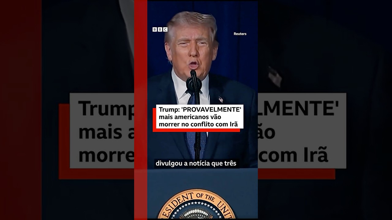 Trump: 'Provavelmente mais americanos v&atilde;o morrer no conflito com Ir&atilde;'