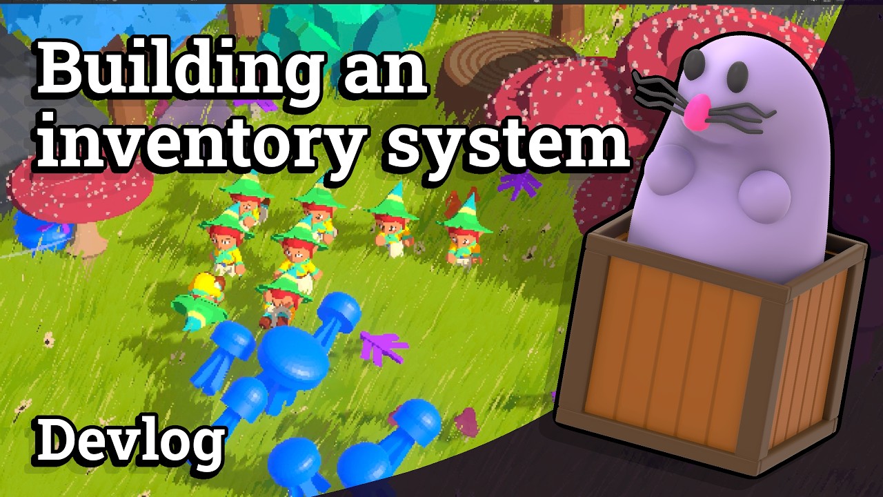 Bulding an inventory system for Magic Life Sim from scratch | Devlog