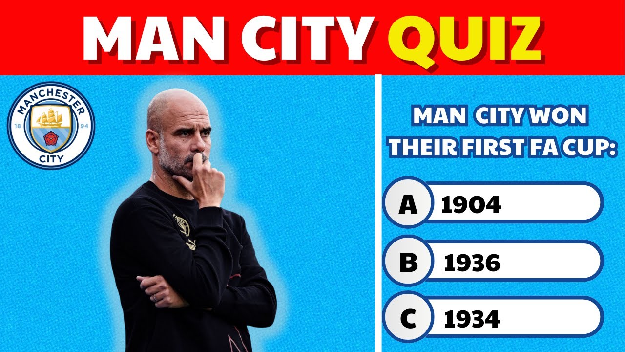 🔷 MAN CITY QUIZ  |  How Much do You Know about MAN CITY |  MAN CITY TRIVIA QUESTIONS 👽