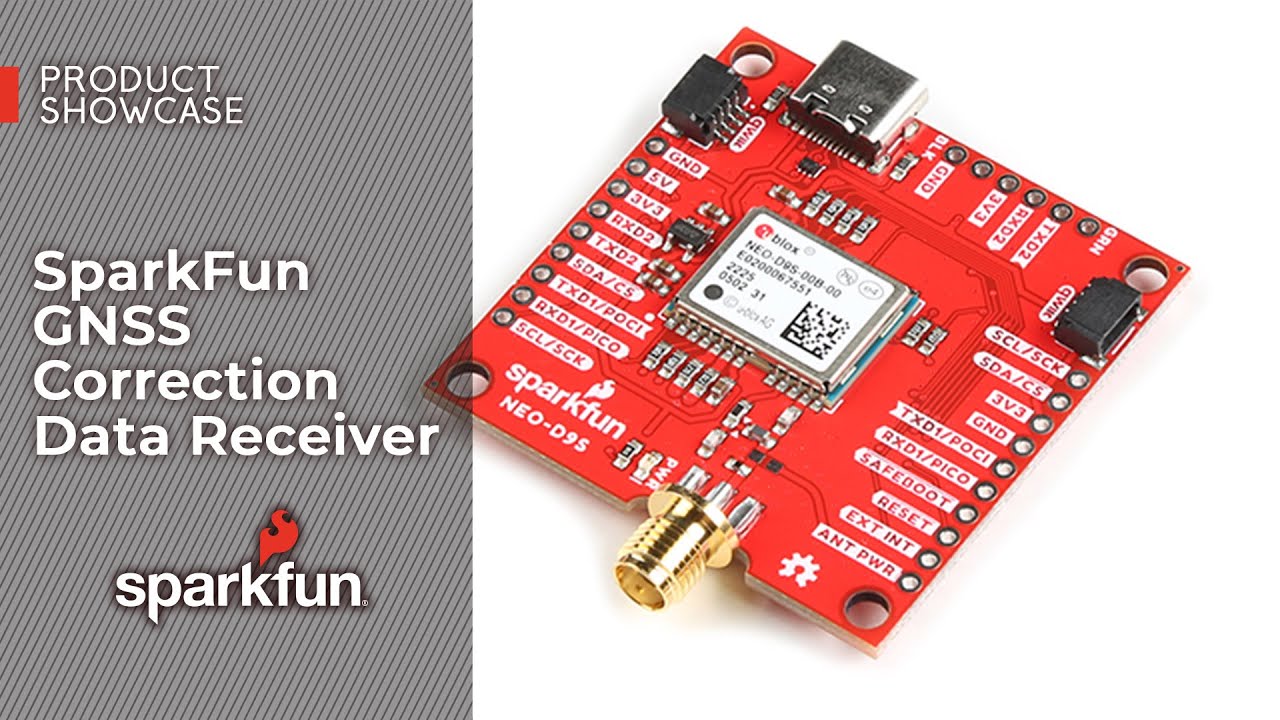 Product Showcase: SparkFun GNSS Correction Data Receiver