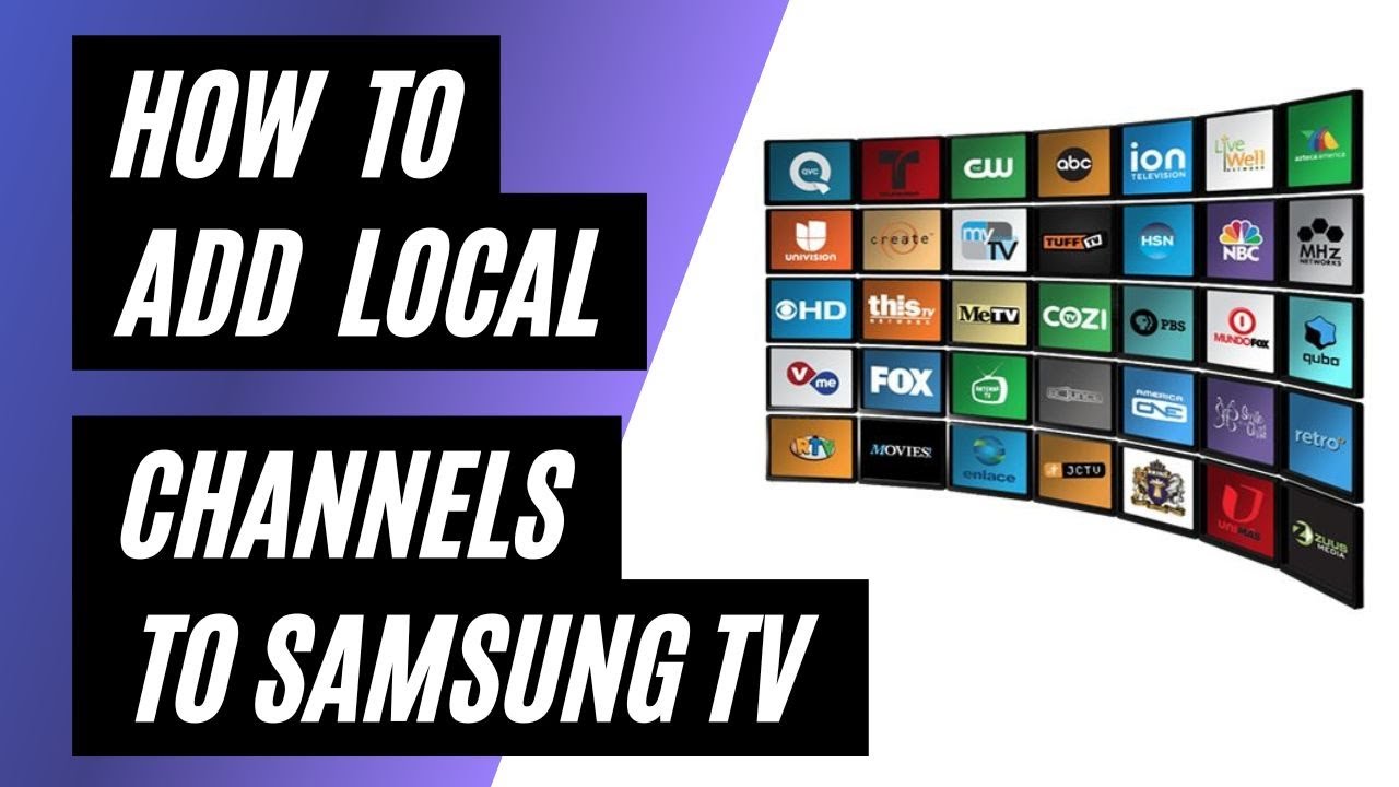 Add Local Channels to Your Samsung TV for Free