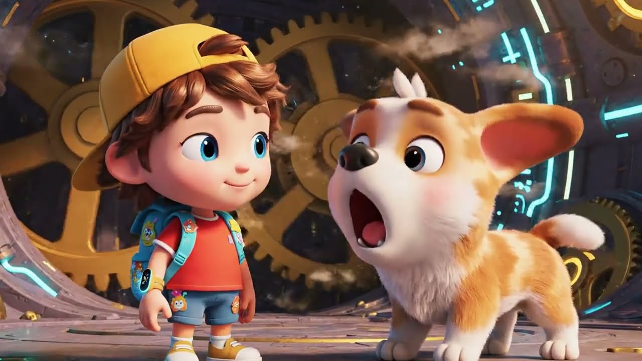 Zuno & Zupi: The Time Gears of Moonlit Mechanica | 3D Animation Adventure
