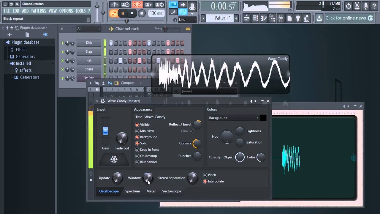 J-Scope VST Oscilloscope plugin Review (german / deutsch)