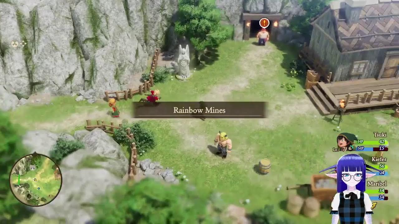 Tsuki Sumarasu plays Dragon Quest 7 Reimagined #1