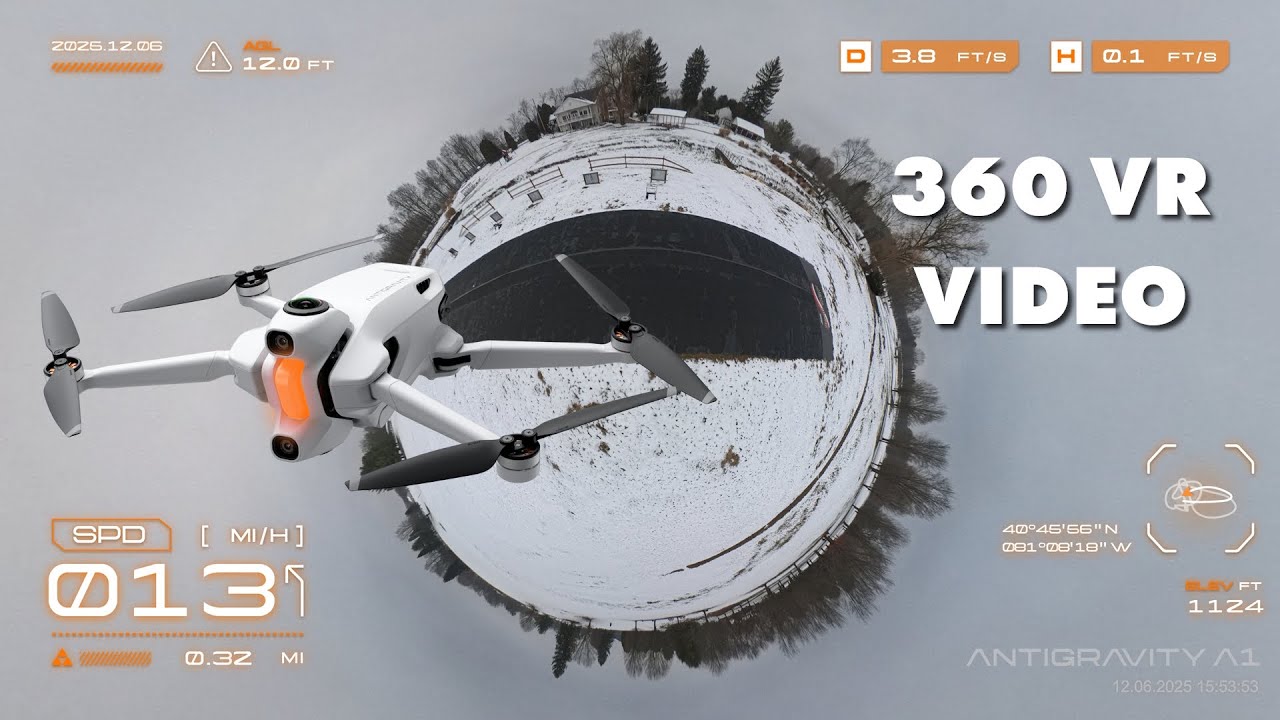 Antigravity A1 360 Maiden at Edgewater Airpark