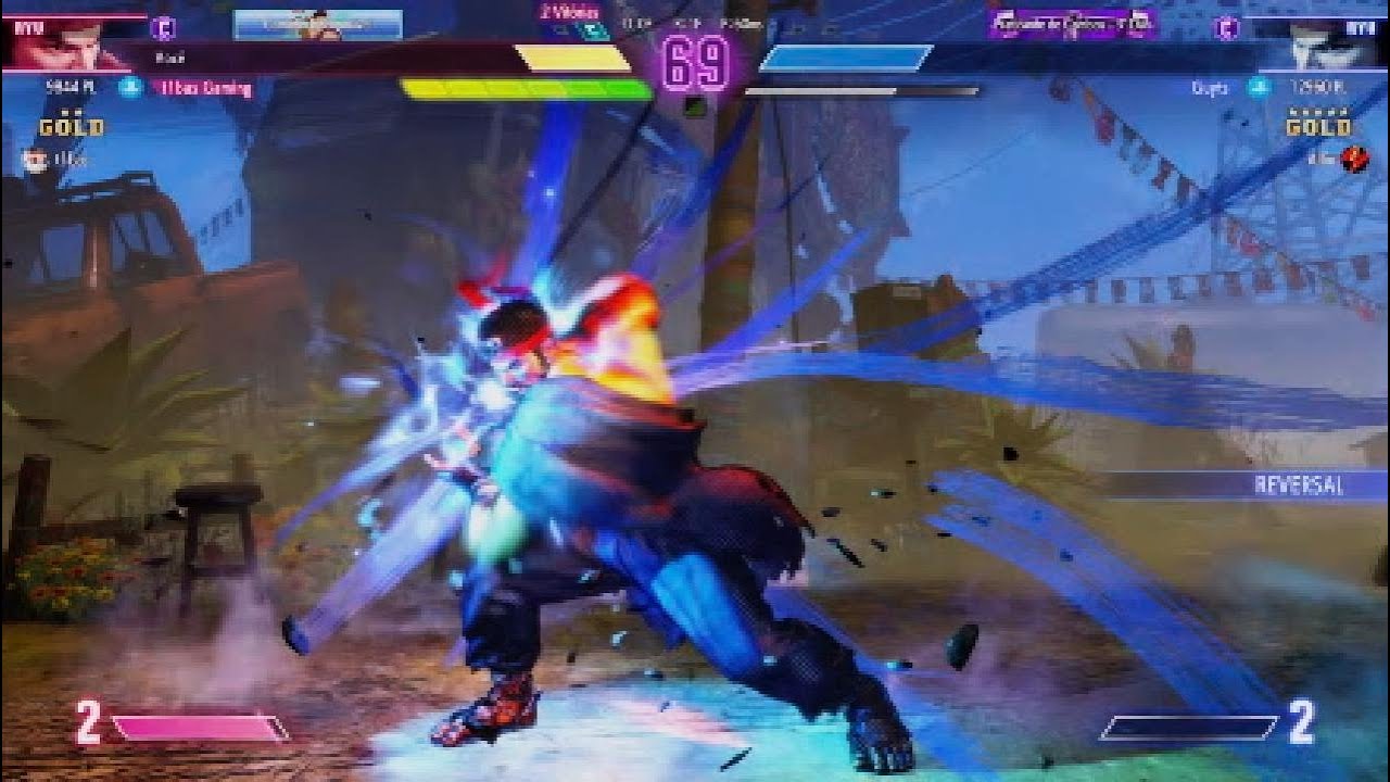 Ryu Vs Ryu Casual Match 👍