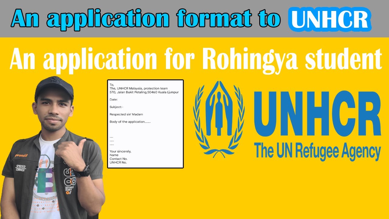 A Resettlement Application Format for Rohingya | Guide to Write | By RY Prime Education