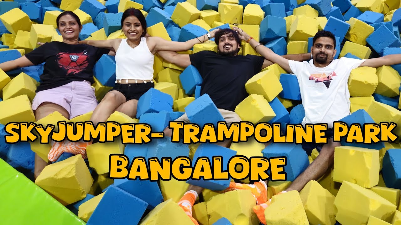 Skyjumper Trampoline Park Bangalore Experience | Best Fun Place with Friends! 🏀🛝🤸‍♂️