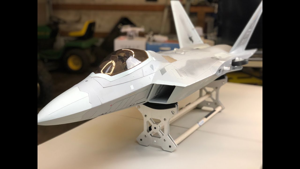 Freewing F-22 Raptor FULL BUILD 90mm EDF Jet - F22 Assembly