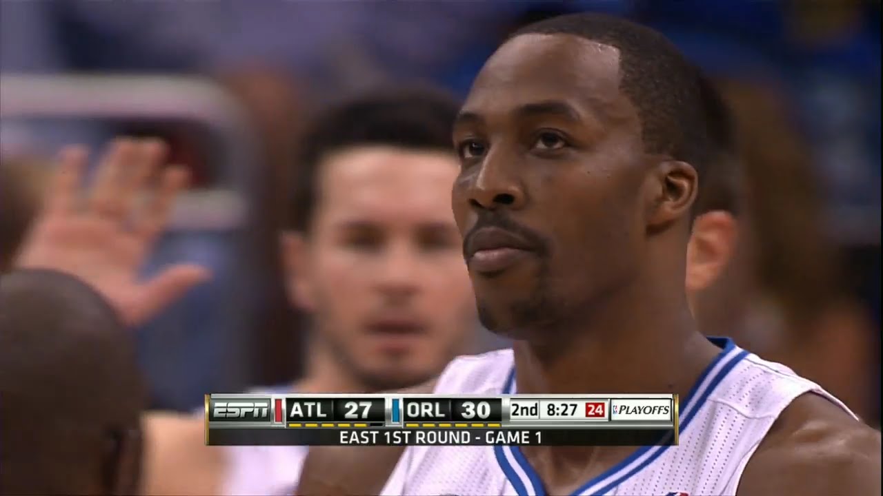 Dwight Howard Full Highlights 2011 Playoffs R1G1 vs Hawks - Career-High 46 Pts, 19 Rebs, Dunkfest