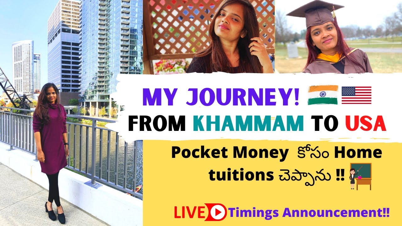 My Journey from India to USA | 1000 Subscribers | Live Time Announcement | USA Telugu Vlogs