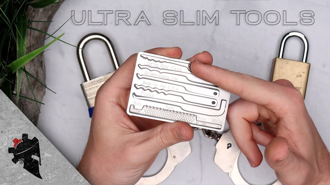 Grim Survival Tools: Emergency Lock Pick Set Plus Dog Tag Fishing Kit - Test & Review