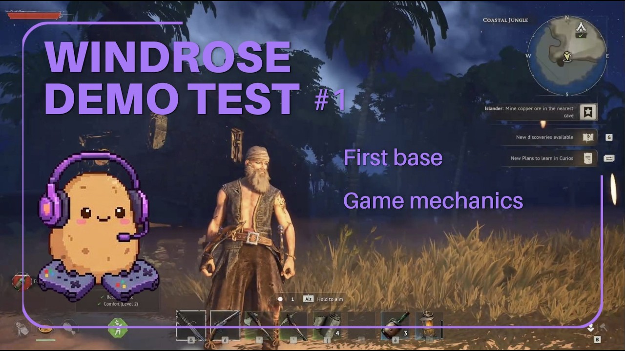 Windrose &mdash; First Look & First Base | Is This the Best Pirate Survival Game ?