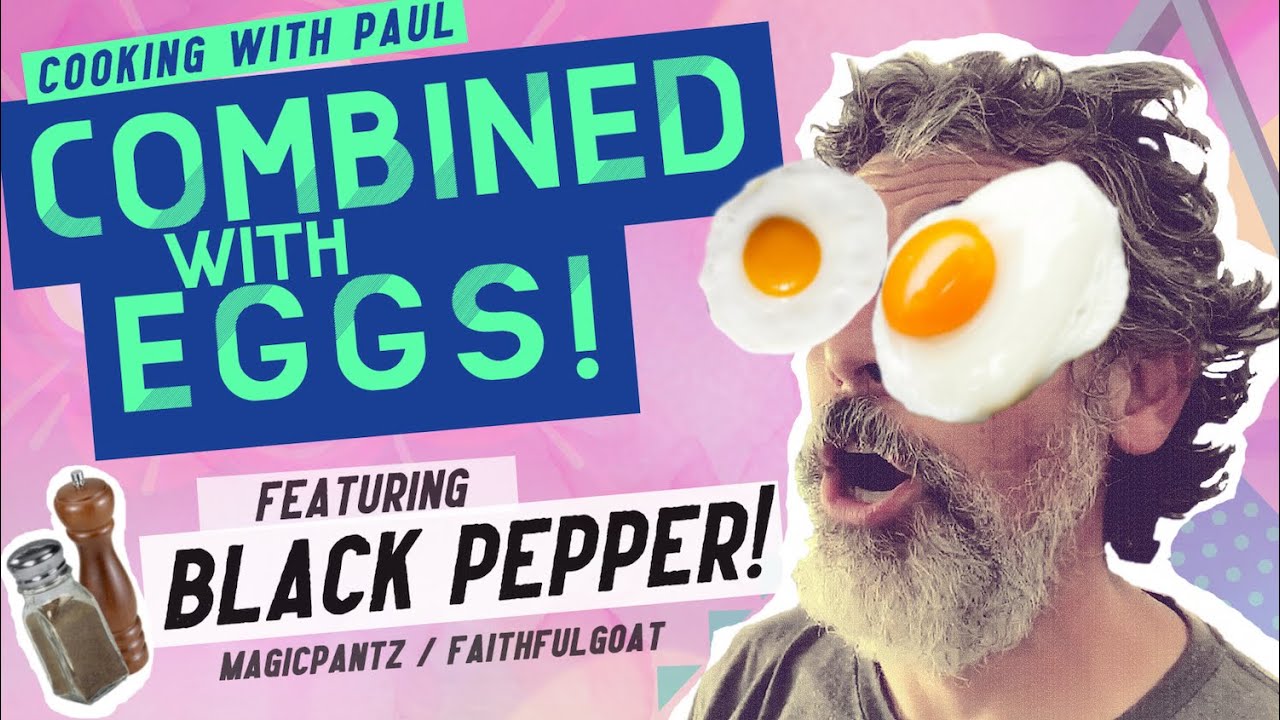 Combined with Eggs! #1 Black Pepper! #cooking #cookingshow #comedy #cutedogs