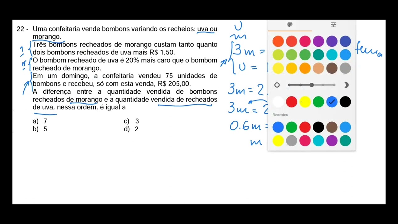 Matem&aacute;tica - EPCAR 2024 - Prova A - Quest&atilde;o 22