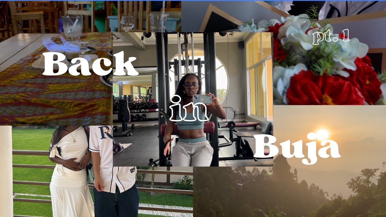 Back in Buja pt.1🇧🇮: sick, little trip in Kayanza, gym A Place, GRWM, night life, ...
